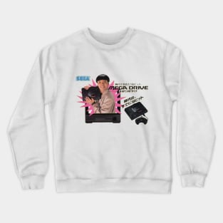 Sega Mega Drive promotional poster Crewneck Sweatshirt